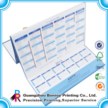 2014 Customized design and high quality calendar /high quality photo wall calendar printing.